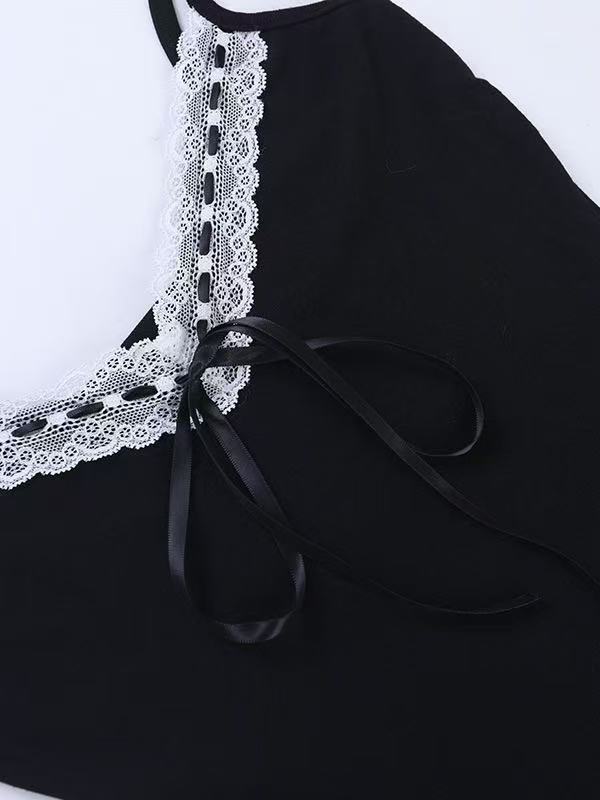 'Gloom Cloak' Dark Gothic Lace Cape Cami Set (Copy) AlielNosirrah
