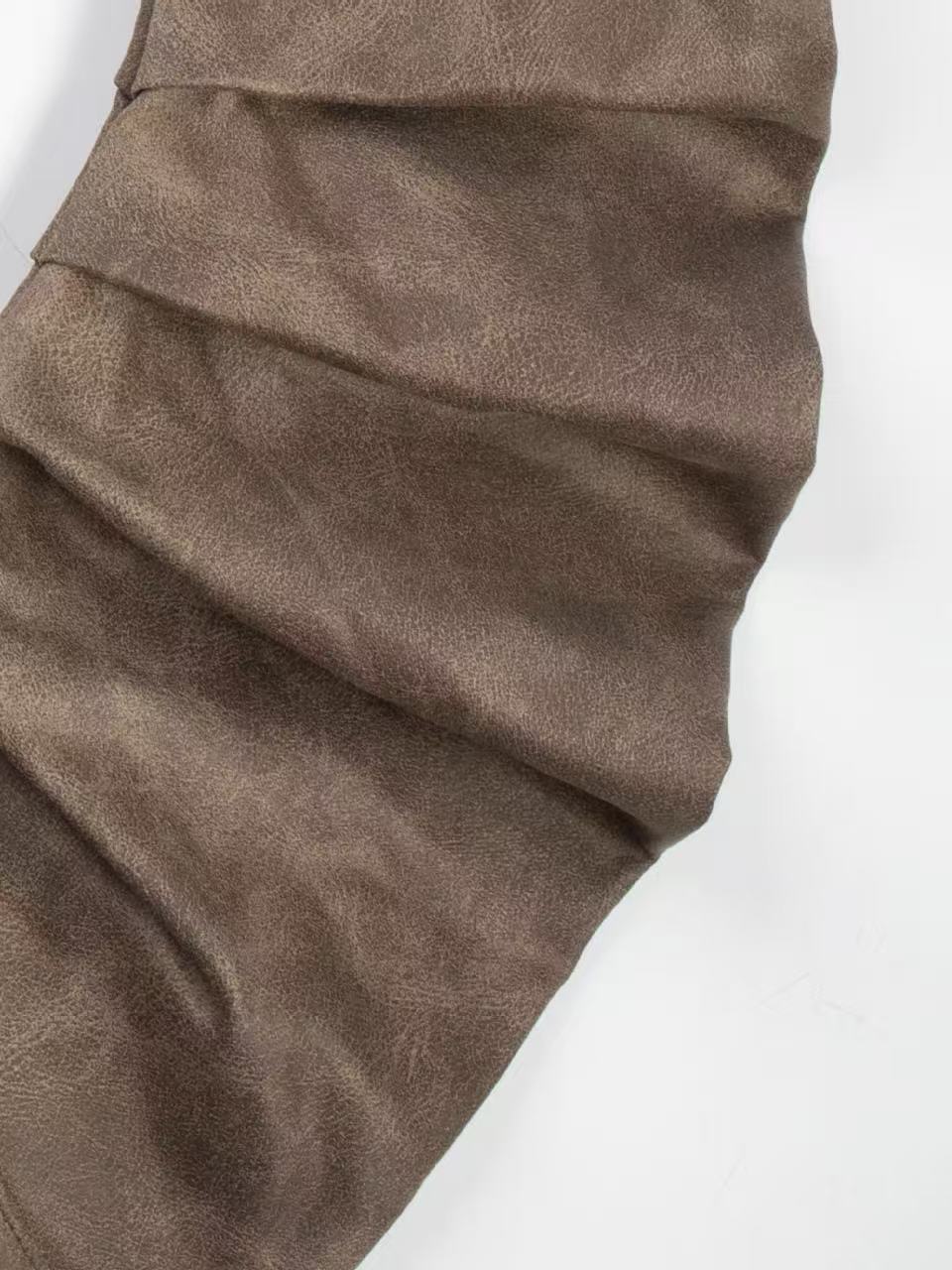 'Rustic Dusk' Off Shoulder Lapel Waist Flared Sleeve Corset Top