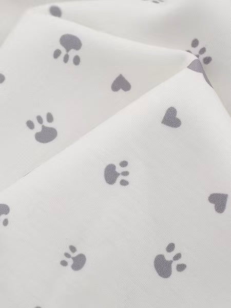 'Paw Sweetie' Sweet Animal Paw Print Y2K Jacket (Copy) AlielNosirrah