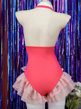 Load image into Gallery viewer, &#39;hoshi no eye&#39; Anime Girl Bunny Pink Bodysuit AlielNosirrah
