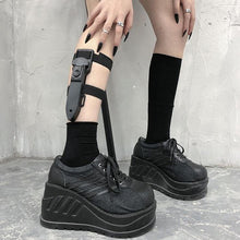 Load image into Gallery viewer, &#39;Bad doll&#39; Tech-wear Adjustable Leg Garter - AlielNosirrah
