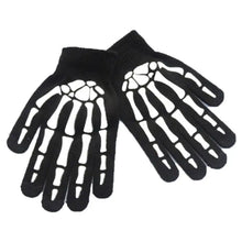 Load image into Gallery viewer, &#39;Bare Hands&#39; Dark Kawaii Goth Skull Skeleton Gloves AlielNosirrah

