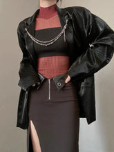 Load image into Gallery viewer, &#39;Blood Bank&#39; Dark Goth Oversized Suit AlielNosirrah
