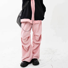 Load image into Gallery viewer, &#39;Blush&#39; Soft Pink Drawstring Cargo Pants AlielNosirrah
