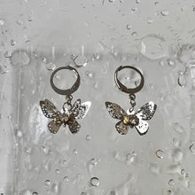 Load image into Gallery viewer, &#39;Butterfly Blade&#39; Future Alt Carvings Earrings AlielNosirrah
