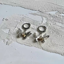 Load image into Gallery viewer, &#39;Butterfly Blade&#39; Future Alt Carvings Earrings AlielNosirrah

