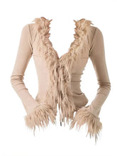 Load image into Gallery viewer, &#39;Buttermilk&#39;  Fairy Grunge Fluffy Knitted Sweater AlielNosirrah
