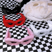 Load image into Gallery viewer, &#39;Cateye Lady&#39; Fluffy Frame Glasses AlielNosirrah
