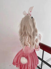 Load image into Gallery viewer, &#39;Christmas Rabbit&#39; Sweet Bunny Christmas Dress AlielNosirrah
