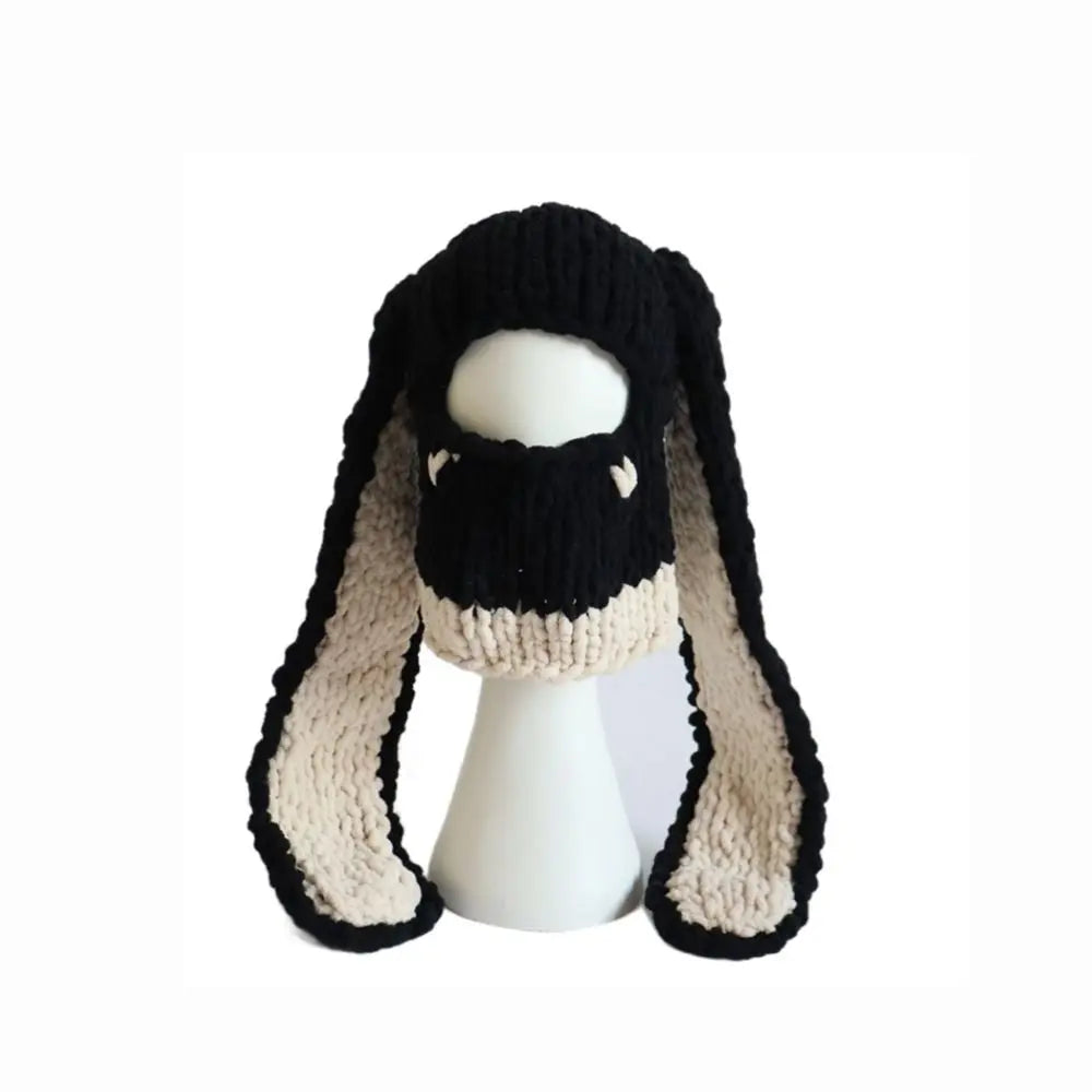 'Cinnamoroll' Rabbit Ears Furry Balaclava AlielNosirrah