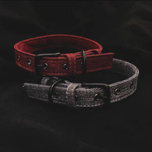 Load image into Gallery viewer, &#39;Comeback&#39; Buckle Linen Choker AlielNosirrah

