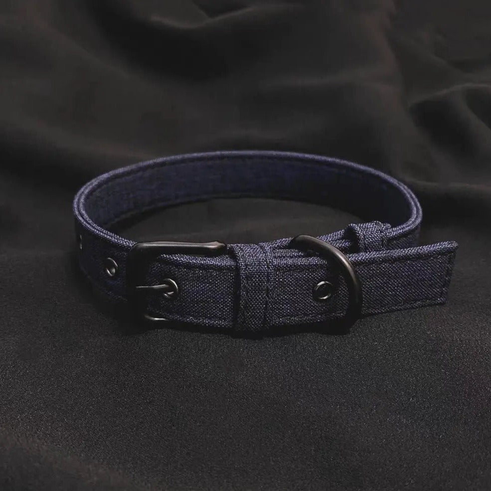 'Comeback' Buckle Linen Choker AlielNosirrah