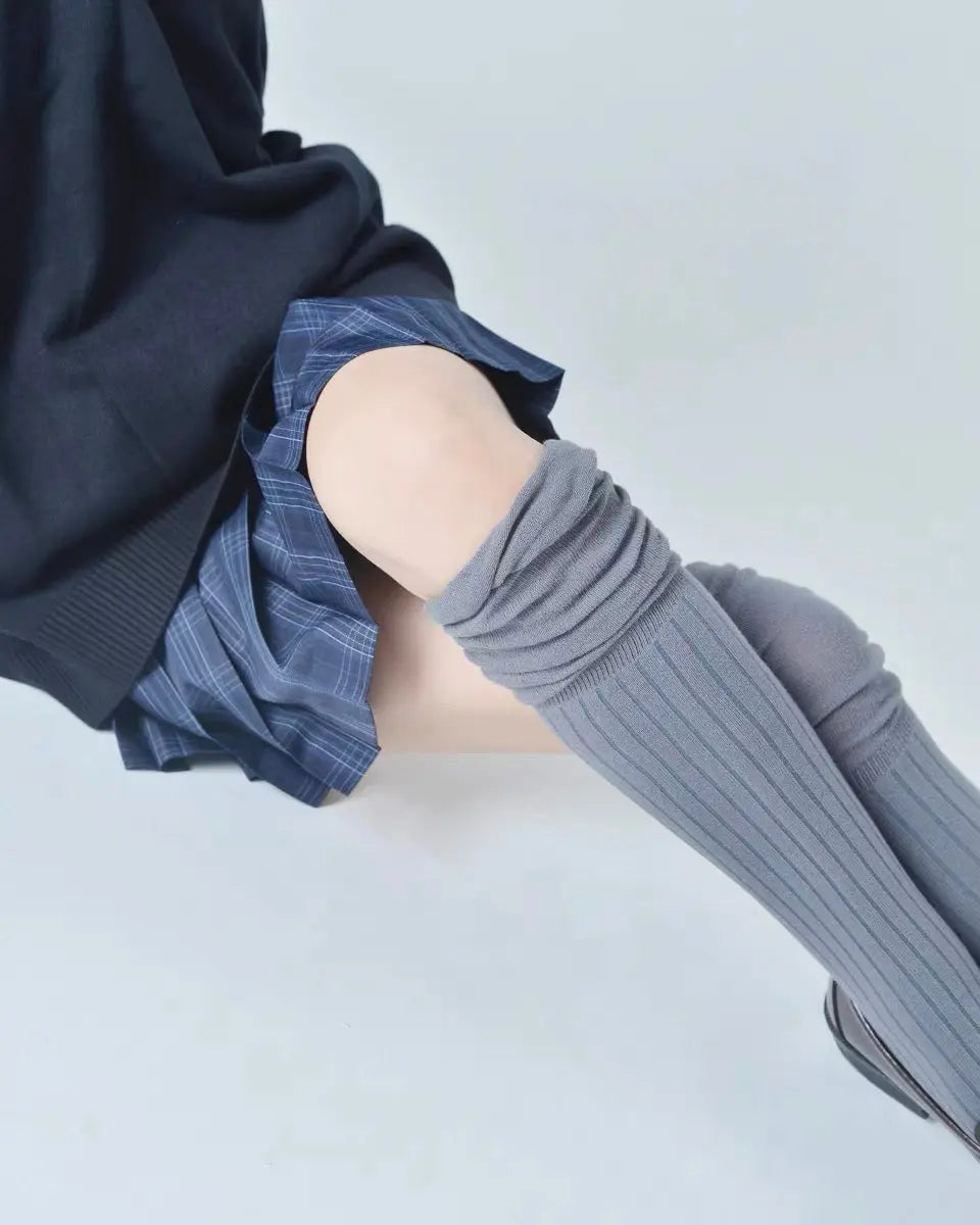 'Cream' Kawaii Cotton Loose Socks Tights AlielNosirrah