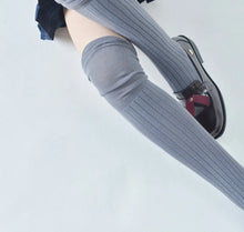 Load image into Gallery viewer, &#39;Cream&#39; Kawaii Cotton Loose Socks Tights AlielNosirrah
