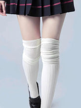 Load image into Gallery viewer, &#39;Cream&#39; Kawaii Cotton Loose Socks Tights AlielNosirrah
