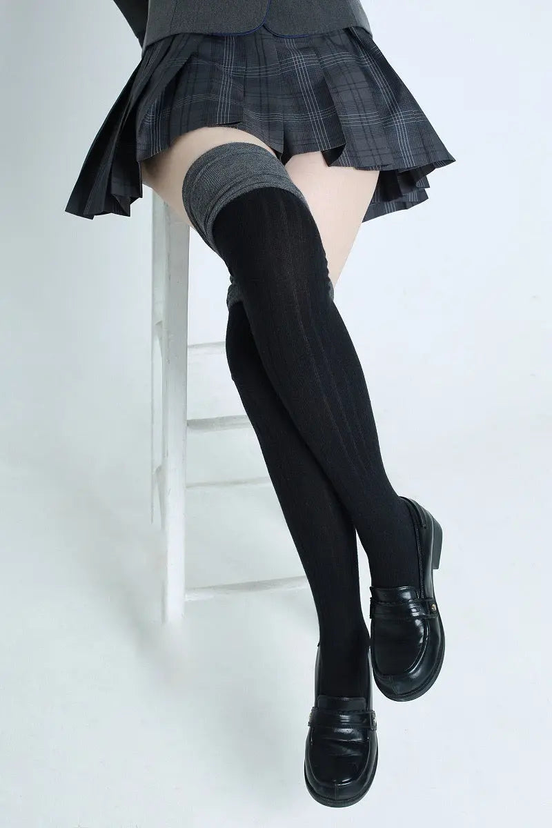 'Cream' Kawaii Cotton Loose Socks Tights AlielNosirrah