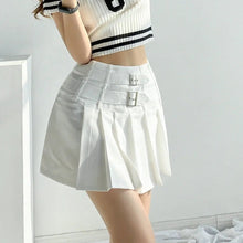 Load image into Gallery viewer, &#39;Desert&#39; Earthy Wasteland Punk Pleated Skirt AlielNosirrah
