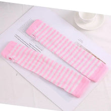 Load image into Gallery viewer, &#39;Divide&#39; Anime Striped Long Sleeves Gloves AlielNosirrah
