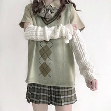 Load image into Gallery viewer, &#39;Dolly&#39; E-girl White Knitting Pompoms Gloves AlielNosirrah
