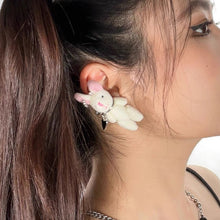 Load image into Gallery viewer, &#39;Dubi-Duba&#39; Kawaii Bear &amp; Rabbit Earring AlielNosirrah
