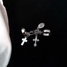 Load image into Gallery viewer, &#39;Finger Crossed&#39; Attaching Cross Rings
