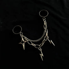 Load image into Gallery viewer, &#39;Flash&#39; Future Edgy Chained Rings Set AlielNosirrah
