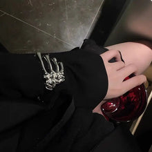 Load image into Gallery viewer, &#39;Ghost Hands&#39; Skeleton Dark Bracelet AlielNosirrah
