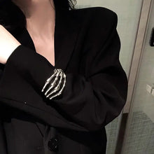 Load image into Gallery viewer, &#39;Ghost Hands&#39; Skeleton Dark Bracelet AlielNosirrah
