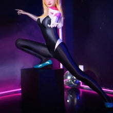 Load image into Gallery viewer, &#39;Ghost-Spider&#39; Gwen Cosplay Sexy Tights Bodysuit AlielNosirrah
