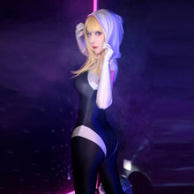 Load image into Gallery viewer, &#39;Ghost-Spider&#39; Gwen Cosplay Sexy Tights Bodysuit AlielNosirrah
