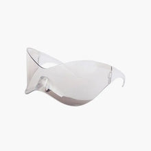 Load image into Gallery viewer, &#39;Glider&#39; Streamlined futuristic oversized sunglasses AlielNosirrah
