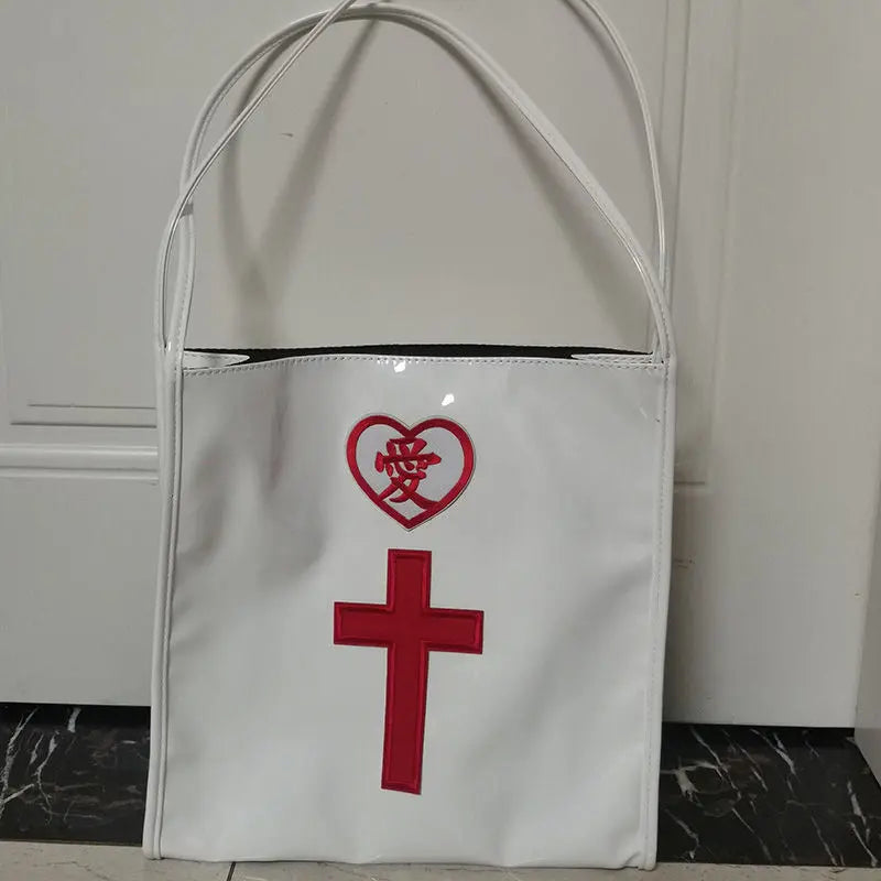 'Healing Me' Cross & Love Letters Bag