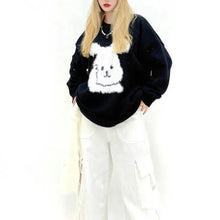 Load image into Gallery viewer, &#39;Hey Yeah&#39; Rabbit Cute Kawaii Sweater AlielNosirrah
