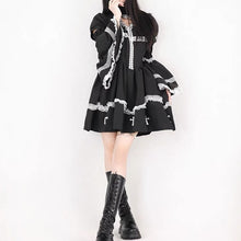 Load image into Gallery viewer, &#39;Holy Doll&#39;  Cross &amp; Lace Heart Shape Dress AlielNosirrah
