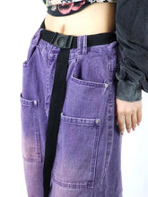 Load image into Gallery viewer, &#39;Hyacinth&#39; Purple Gradual Color Pants AlielNosirrah
