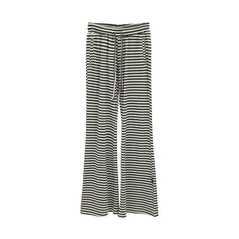 'Iconic' Grunge Stripped Drawstring Pants AlielNosirrah