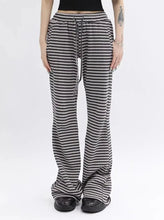 Load image into Gallery viewer, &#39;Iconic&#39; Grunge Stripped Drawstring Pants AlielNosirrah
