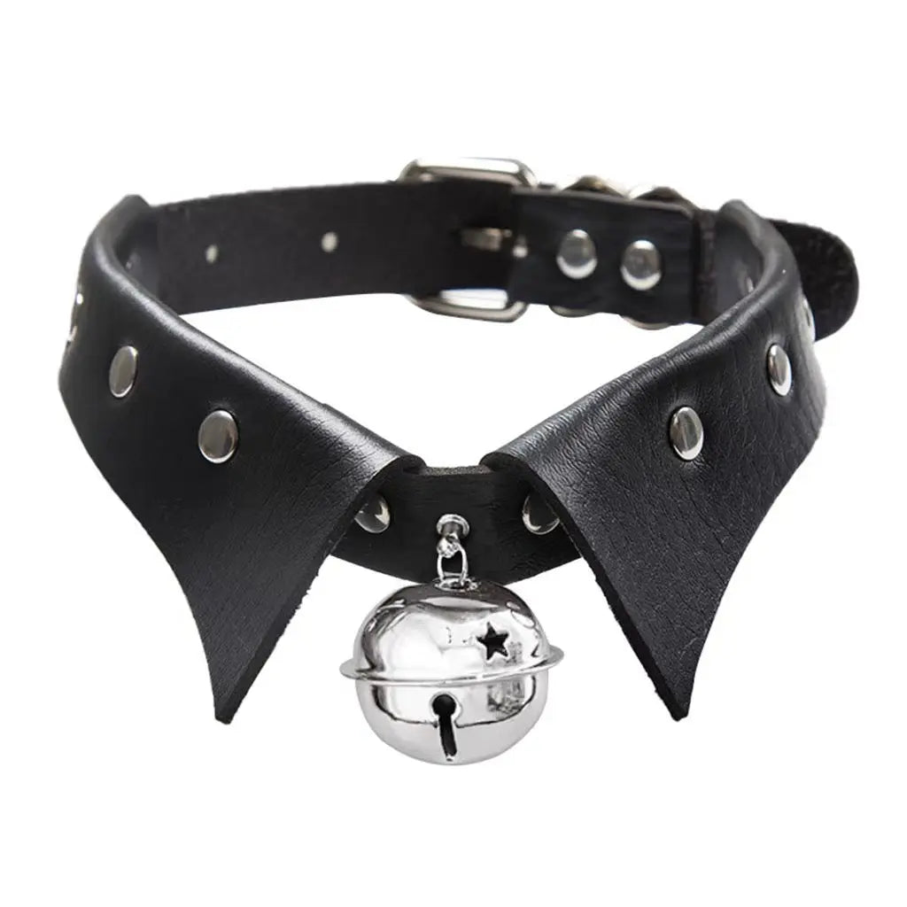 Jingle'  Fake Collar Bell Goth Kawaii Choker AlielNosirrah
