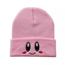 Load image into Gallery viewer, &#39;Kirby&#39; Knitted Pink Kawaii Beanie Hat AlielNosirrah
