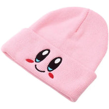 Load image into Gallery viewer, &#39;Kirby&#39; Knitted Pink Kawaii Beanie Hat AlielNosirrah
