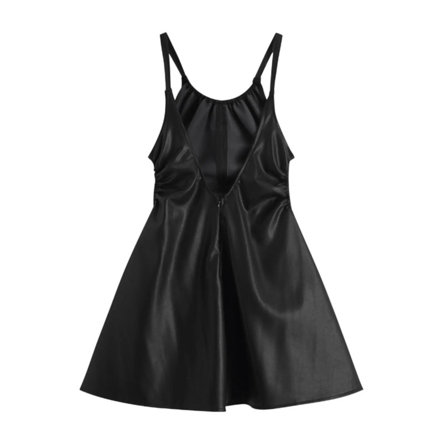 'Lash Up' PU Leather Hollow Out Strappy Dress AlielNosirrah