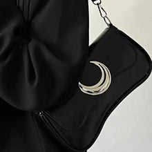 Load image into Gallery viewer, &#39;Lonely Moon&#39; Underarm Metal Bag AlielNosirrah
