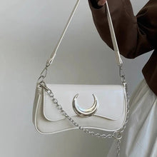 Load image into Gallery viewer, &#39;Lonely Moon&#39; Underarm Metal Bag AlielNosirrah
