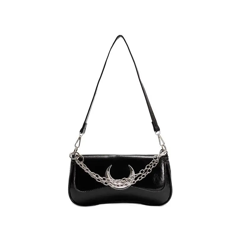 'Lonely Moon' Underarm Metal Bag AlielNosirrah