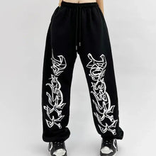 Load image into Gallery viewer, &#39;Louder&#39; Punk Oversized Printed Letter Street Pants AlielNosirrah
