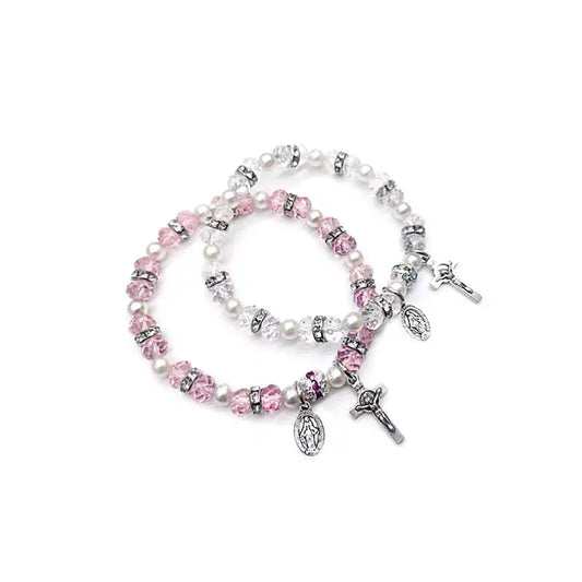 'Lullaby' Dreamy Egirl Cross Pendants Bracelet - AlielNosirrah