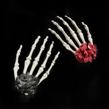 Load image into Gallery viewer, Lycoris&#39; Flower Skull Hand Hair Pins AlielNosirrah
