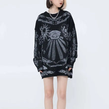 Load image into Gallery viewer, &#39;Made Extreme&#39; Oversized Dark Goth Graffiti Sweater AlielNosirrah
