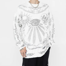 Load image into Gallery viewer, &#39;Made Extreme&#39; Oversized Dark Goth Graffiti Sweater AlielNosirrah
