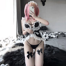 Load image into Gallery viewer, &#39;Maid Cafe&#39; Maid Kawaii Lingerie Costume Set AlielNosirrah
